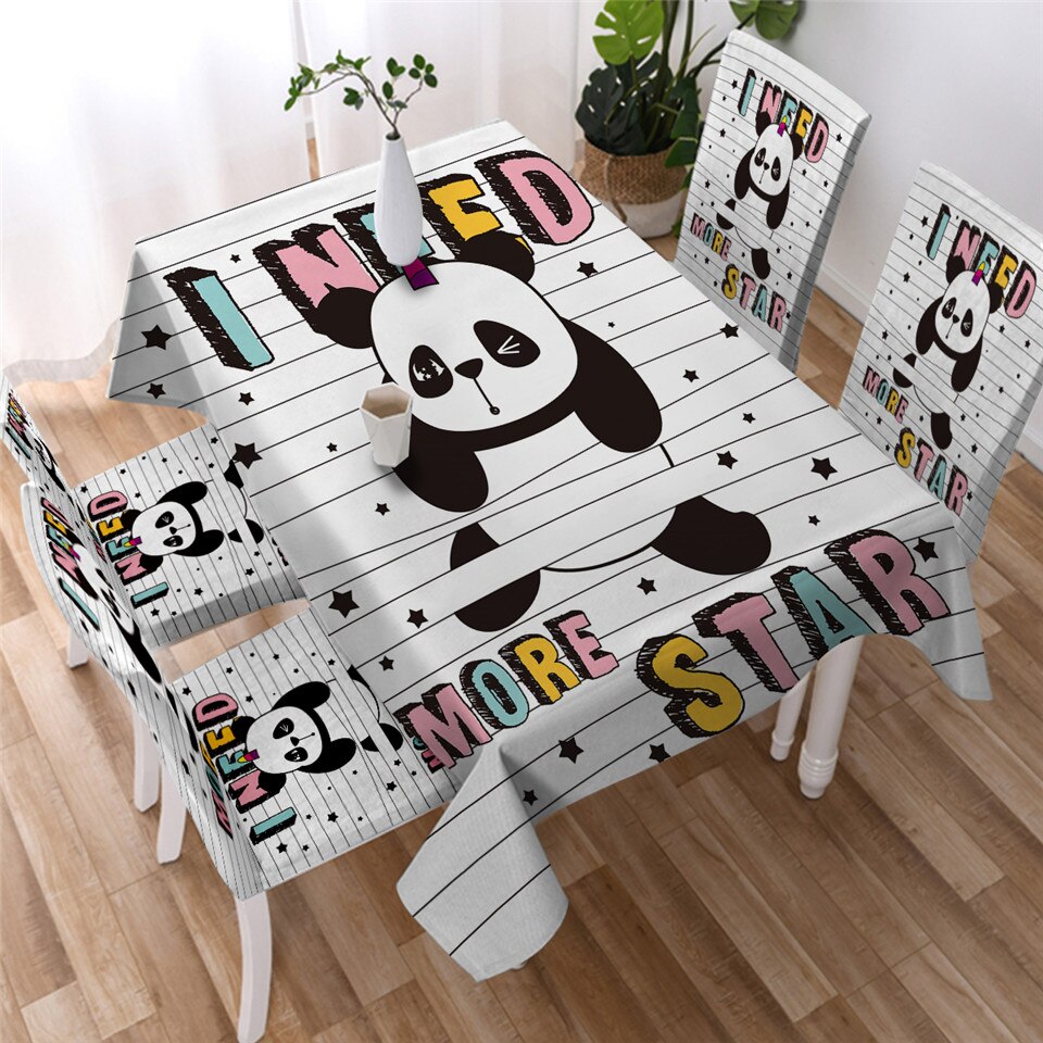 

Panda - Tablecloth Without Chair Cover, 140*210cm, 501 Original