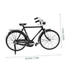 Set Toys Home Decor Retro Decor Bikes Bike Model Craft 1/10 Bike Models 1/10 Scale Bike Model Simulated Bike Model Small Figurine Model Ornament Bike Decor Alloy Metal Statuette