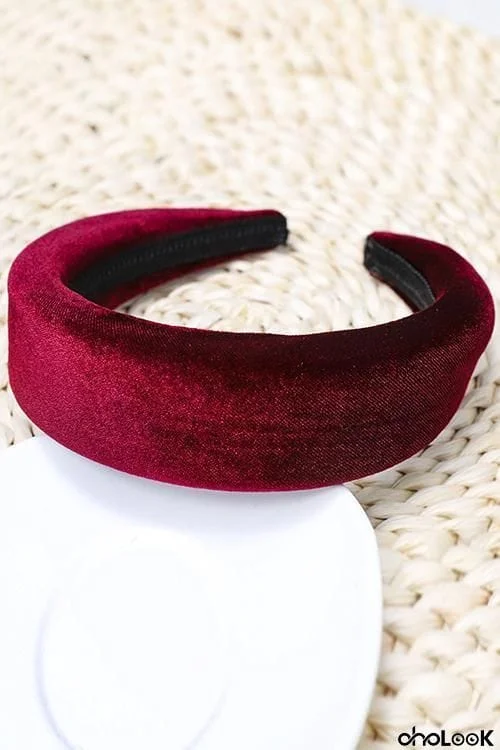 Padded Velvet Races Matador Headband