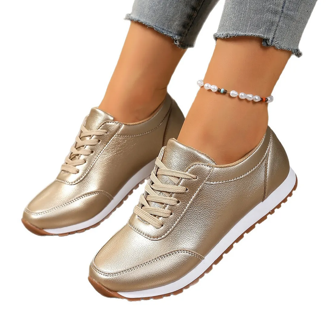 Breakj Breakj 2025 Summer New Solid Cloth Shoes Sports Casual Women's Shoes Light Mouth Flat Bottom Round Head