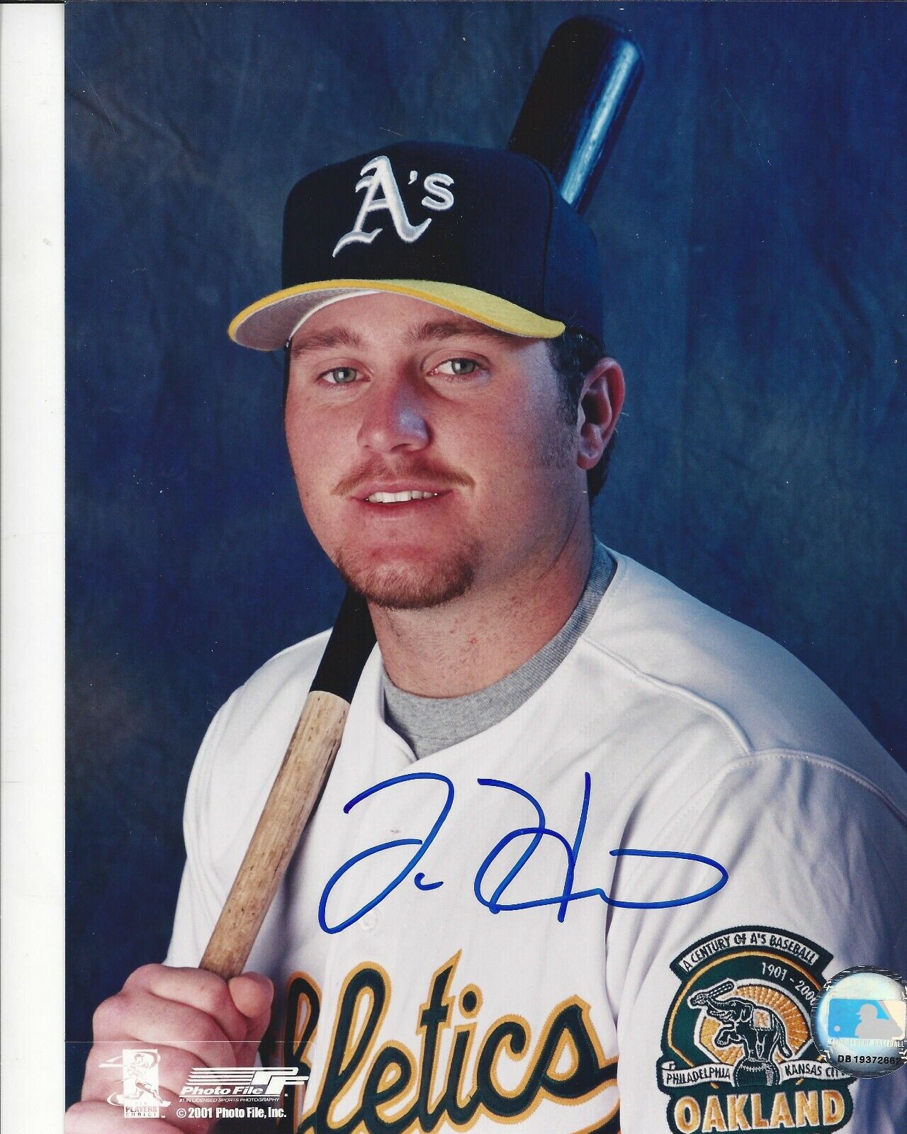 Jason Hart Autographed 8x10 Oakland A's#S985