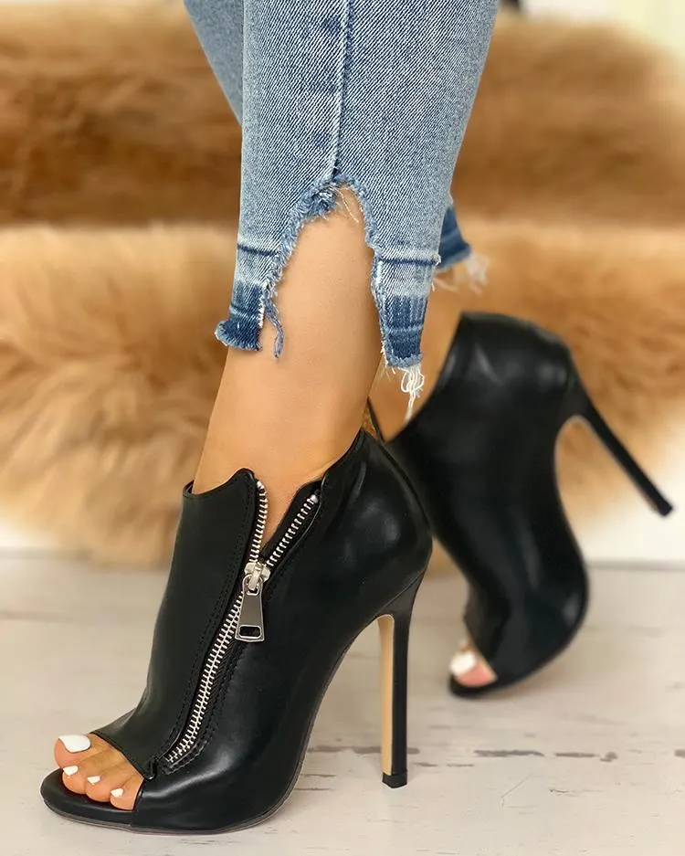 2019 New Women Pumps Spring Fall Office Shoes Breathable Hollow Out Square Heel Boots Woman Platform Heels Party Wedding Shoes