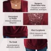 Elegant Sequin Top for Women &ndash; Flattering & Comfortable Fit