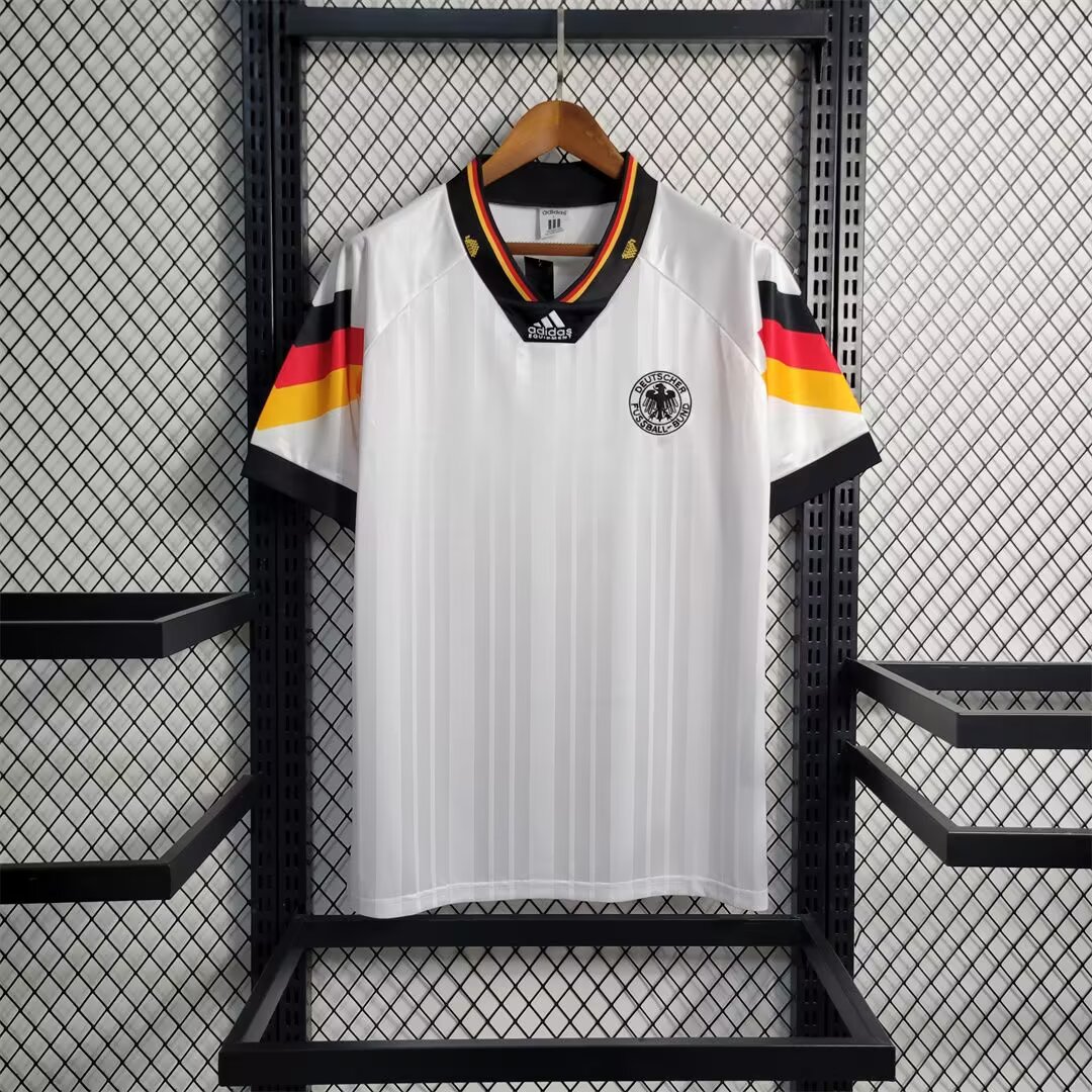 1992 Retro Germany Home Men's Football T-Shirt
