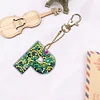 1Pc DIY Diamond Painting Lettter Keychain