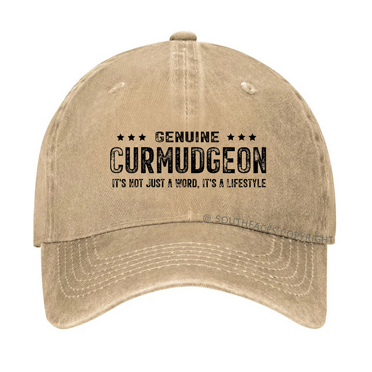 Genuine Curmudgeon Not Just A Mood-It's A Lifestyle Hat