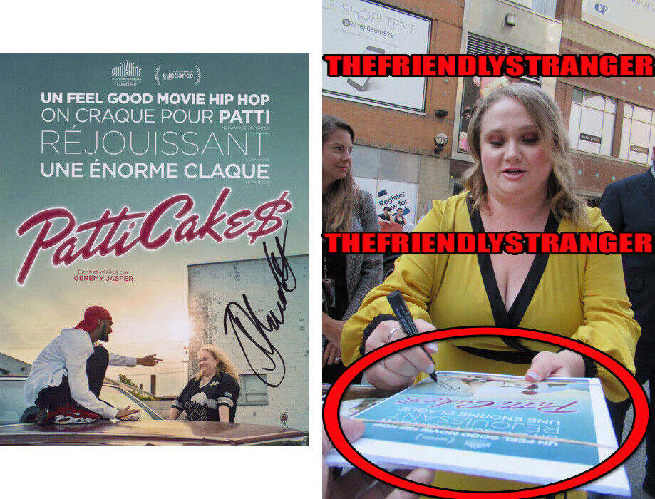 DANIELLE MacDONALD signed Autographed PATTI CAKE$