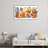 Winnie Puuh Getränke - runder Bohrer Diamond Painting - 70*40cm (große Größe)