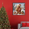Diamond Painting-DIY Full Round Drill Christmas Bear