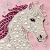 DIY Pearl Painting Unicorn for Home Decor with Frame(30*30cm)