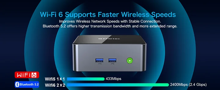 GMKtec GMKtec NucBox M2 Mini PC Intel® 11th Core™ i7 11390H 259.00