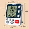 Magnetic Digital Timer Count Up Countdown Cooking Alarm Clock Kitchen Tools