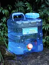 Portable Container with Faucet Camping Equipment Outdoor Water Bucket for Hiking