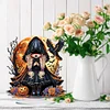 Acrylic Special Shaped Halloween Table Top Diamond Painting Ornament Kit