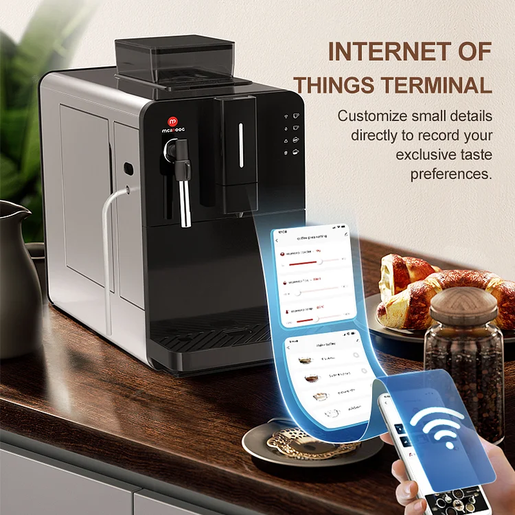 Hi Series 01 New Smart Wifi Bean To Cup Automatic Espresso Coffee