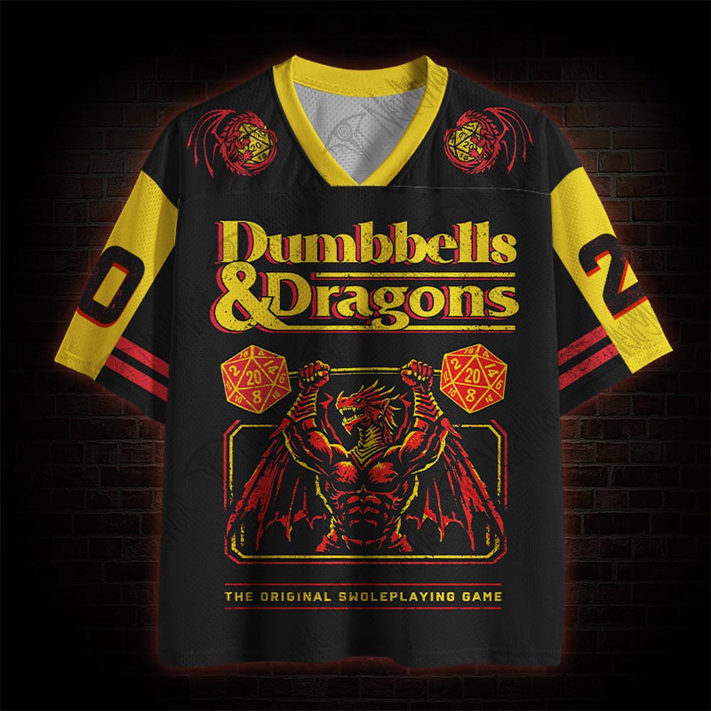 Dumbblells&Dragons Mesh Jersey