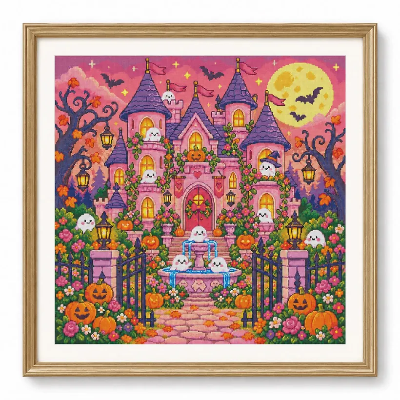 プレイマットセット　Berry's forest Ghost's castle ZZ9324-Halloween Ghost Castle]