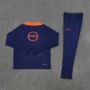 Barcelona 25-26 1/4 Zip Tracksuit Blue & Orange Camouflage Pattern T90 Chandal