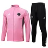  25/26 Inter Miami Pink long zipper  Training Jacket Set