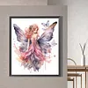 Butterfly Girl-Paint by Numbers Acrylic Paintingg 50*60CM(Watercolor)