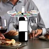 Diamond Painting Wine Glass Rack DIY Wine Glass Holder Storage Rack Diamond Art Acrylic Organizer Stemware Rack Kit
