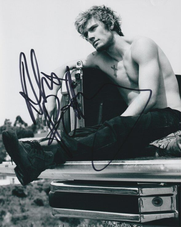 Alex Pettyfer in-person signed 8x10 Photo Poster painting