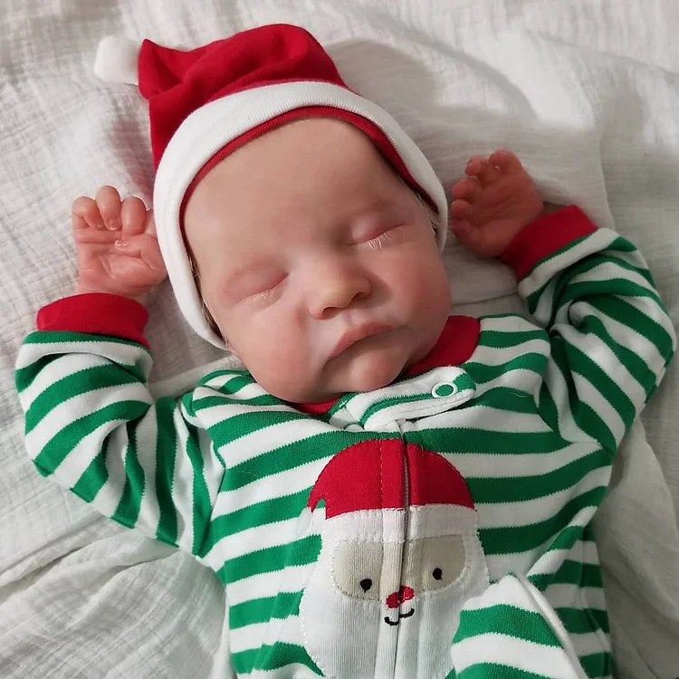 [Holiday Specials] 12" Reborn Newborn Baby Boy Walker, Soft Weighted Body Silicone Reborn Doll Set,Gift for Kids