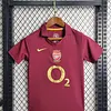 2005/2006 Retro Arsenal Home Football Shirt Kids Size 1:1 Thai Quality