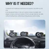 Car HUD Head-up Display P6 Full LCD Obd Instrument Modified Driving Score Gesture Switch A590 OBD+GPS Dual-Mode Smart Instrument