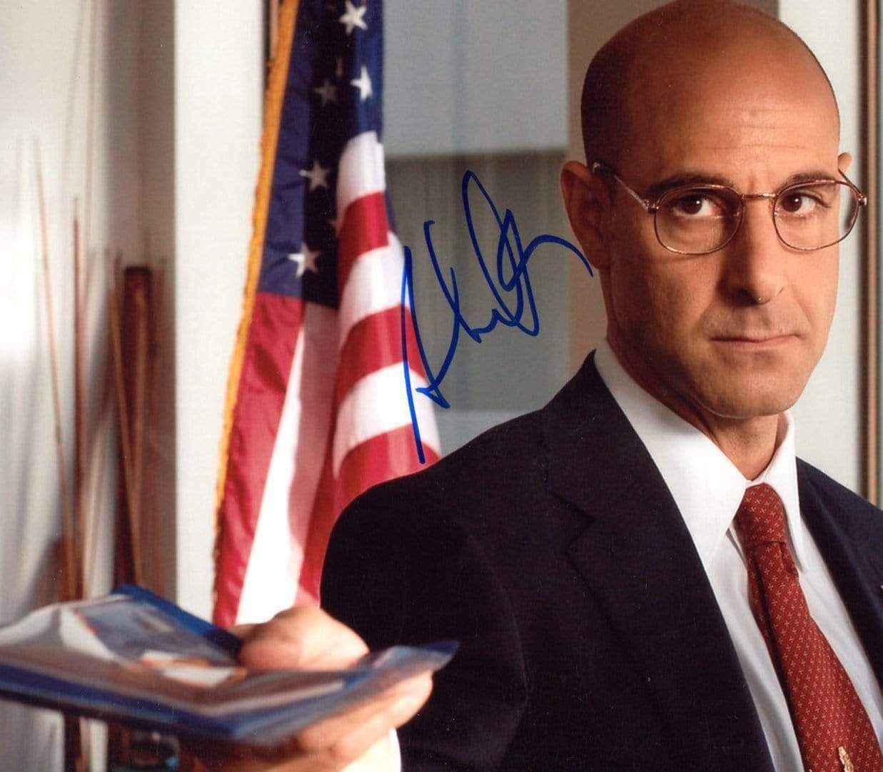 ACTOR Stanley Tucci autograph, signed Photo Poster painting