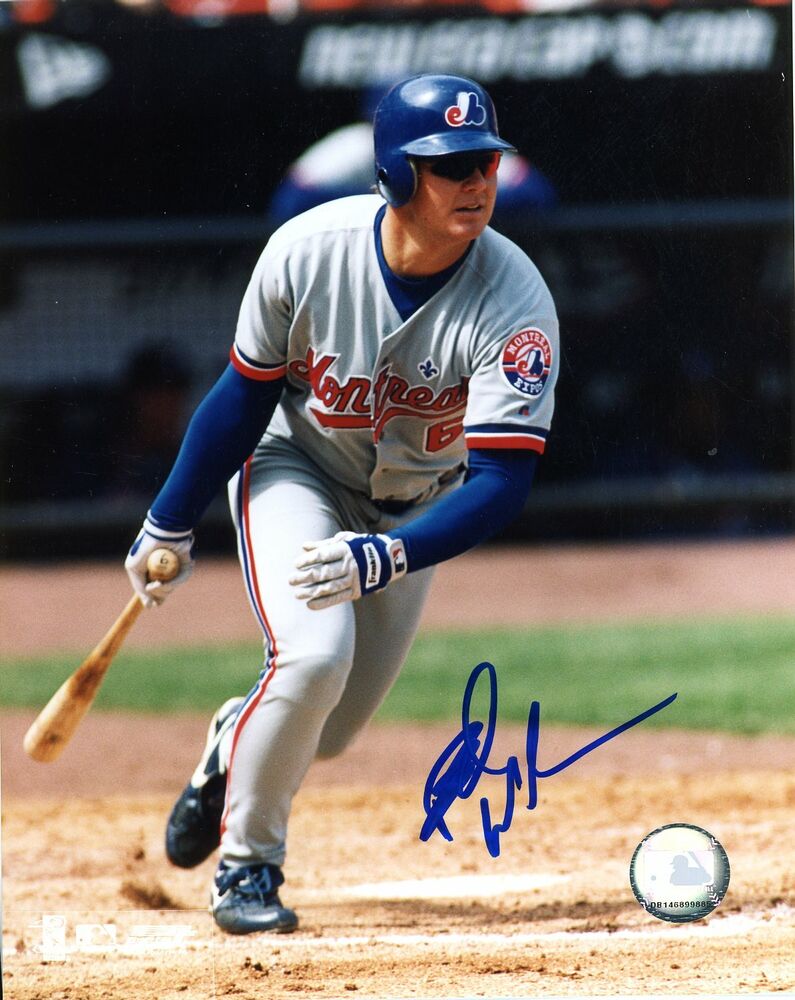 Brad Wilkerson  Autographed 8x10 Montreal Expos   #S446