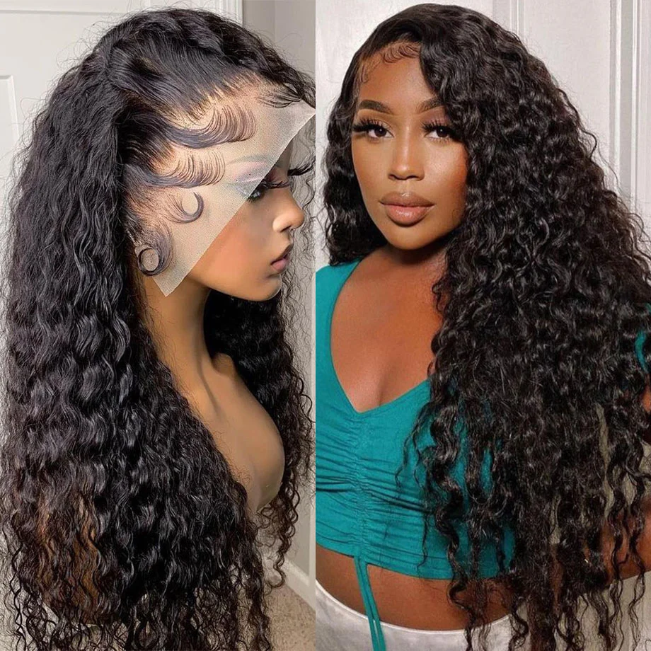 Jewtribute Hair®|Lace Frontal Wig Curly Hair Wigs Brazilian