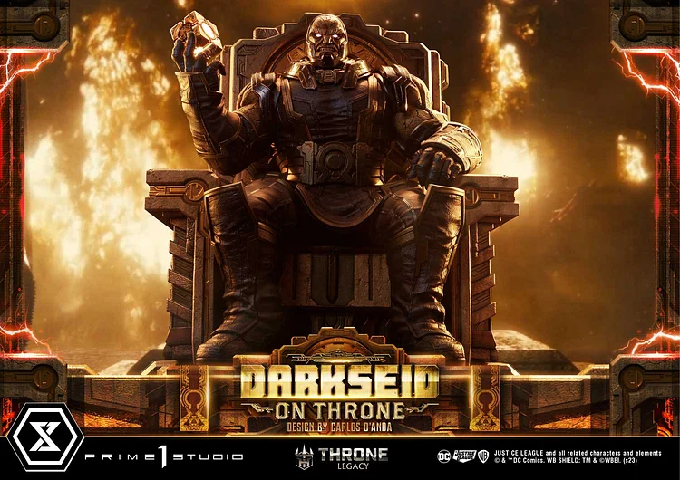 PRE-ORDER Prime 1 Studio - DC Darkseid on Throne (TLCDC-03 &  TLCDC-03DX & TLCDC-03DXS ) 1/4 Action Figure-