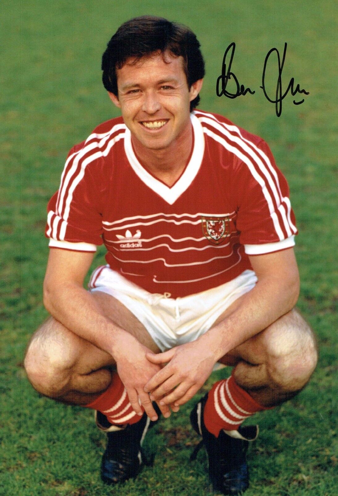 Brian FLYNN Signed Autograph 12x8 Photo Poster painting AFTAL COA Welsh Football Manager Player