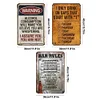 [US Local Warehouse]3PCS Beer Word - Vintage Metal Signs Set - 30*40cm