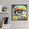 Diamond Painting-DIY Crystal Rhinestone Sunflower Eyes