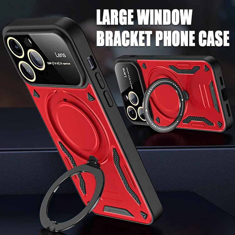 Suitable For iPhone13\14 Series Bracket Design Magnetic Suction Mobile Phone Case