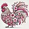 Chicken-11CT Stamped Cross Stitch 40*40cm/15.75*15.75in tapestrymarket