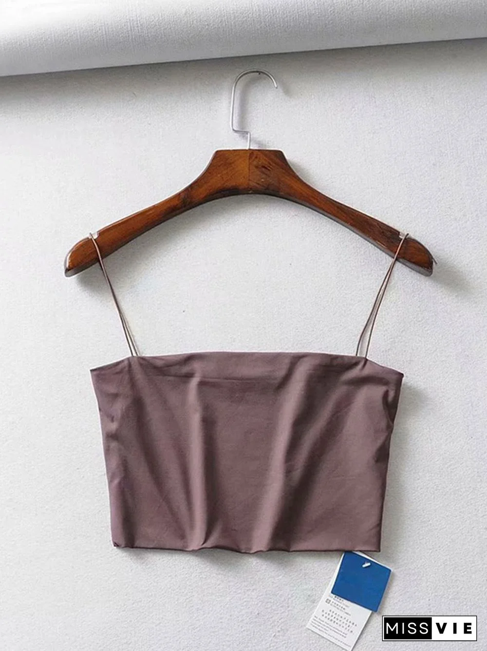 Summer Womens Crop Top Sexy Elastic Cotton Camis Sleeveless Short Tank Top Bar