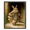 Rabbit-11CT Stamped Cross Stitch 40*50cm