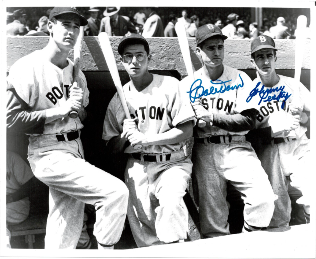 Bobby Doerr & Johnny Pesky signed autographed 8x10 Photo Poster painting! AMCo! 16144