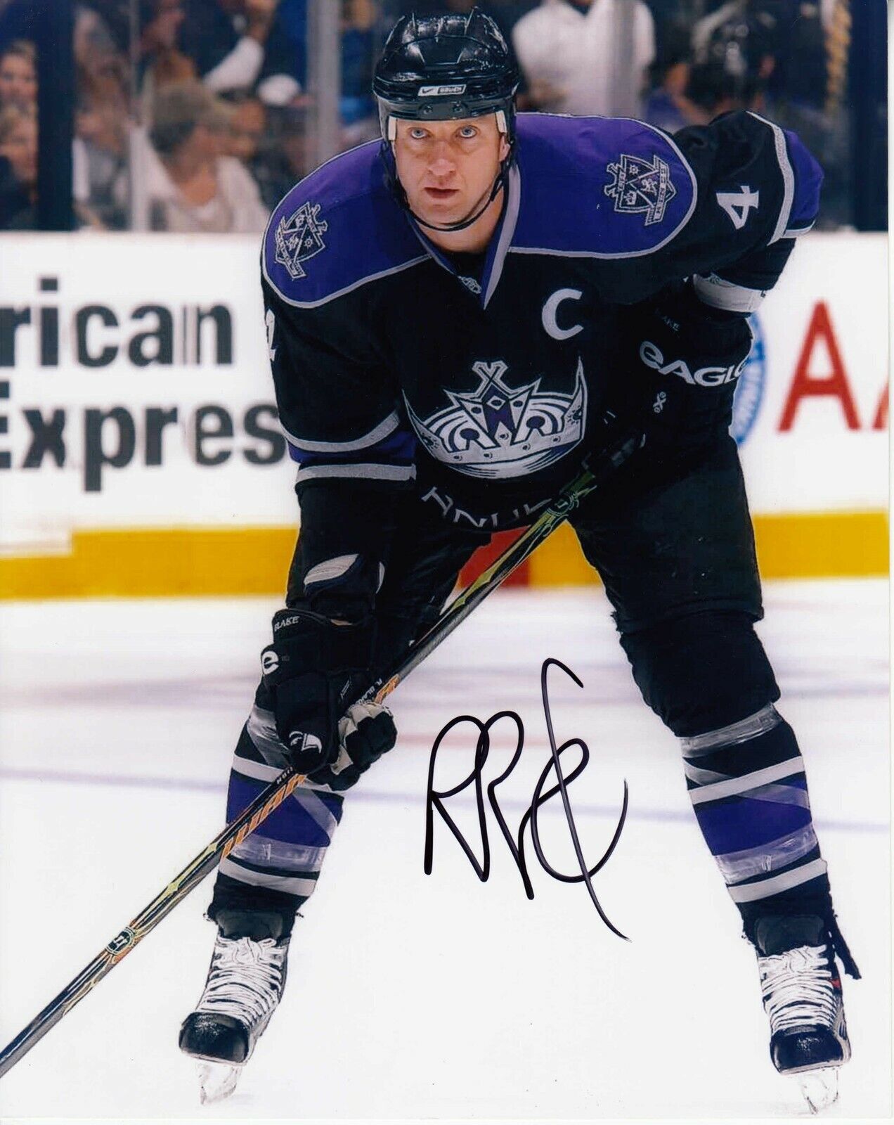 Rob Blake #1 8x10 Signed Photo Poster painting w/ COA Los Angeles Kings