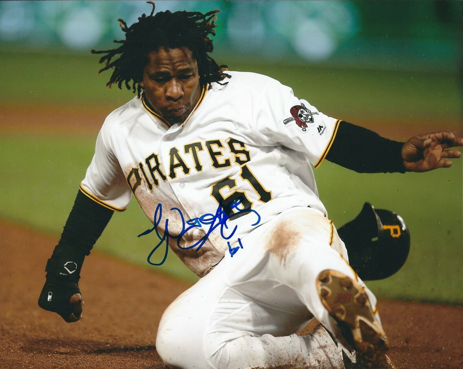 Signed 8x10 GIFT NGOEPE Pittsburgh Pirates Autographed Photo Poster painting - COA