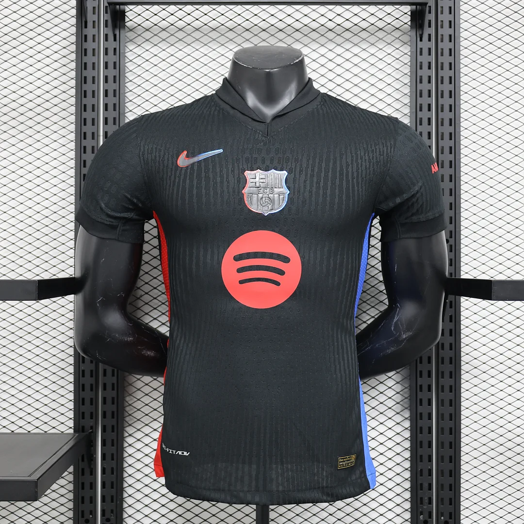 24/25 Barcelona Away New Sponsor Player Version Football Shirt Thai Quality