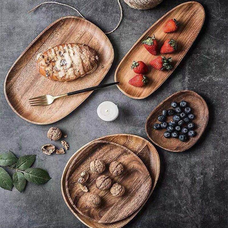 Acacia Wood Trays