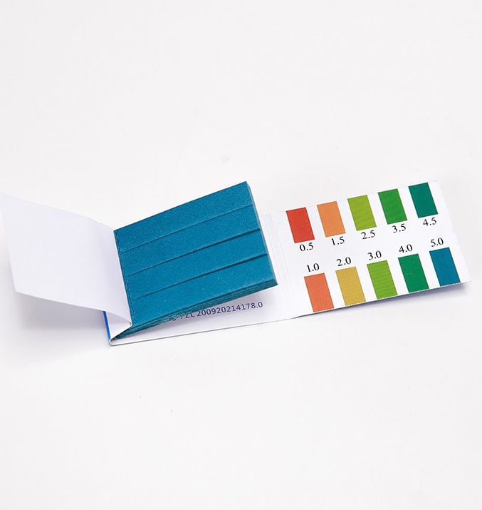 PH Test Strips 0.5-5.0, 80 Strips/Bag - MUHWA