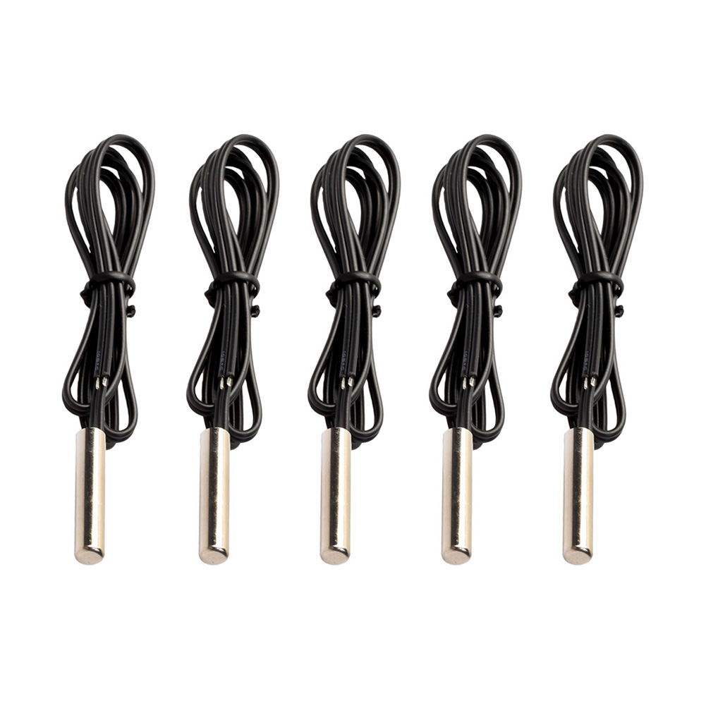 

5Xntc 10Kohm 1% 3435 Thermistor Temperature Sensor Cylinder Probe 0.5M Wire, 501 Original