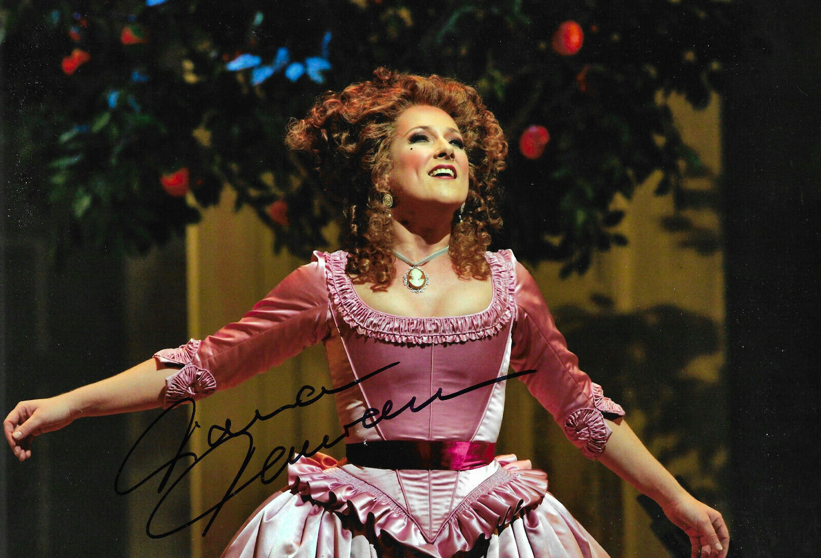 Diana Damrau Opera signed 8x12 inch Photo Poster painting autograph