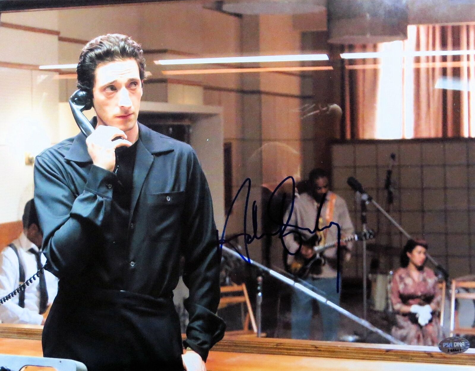 Adrien Brody Autographed 11X14 Photo Poster painting Cadillac Records in Studio PSA J44441