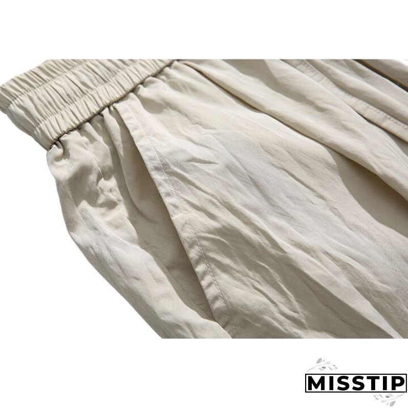 Simple Straight Leg Yamamoto Pants